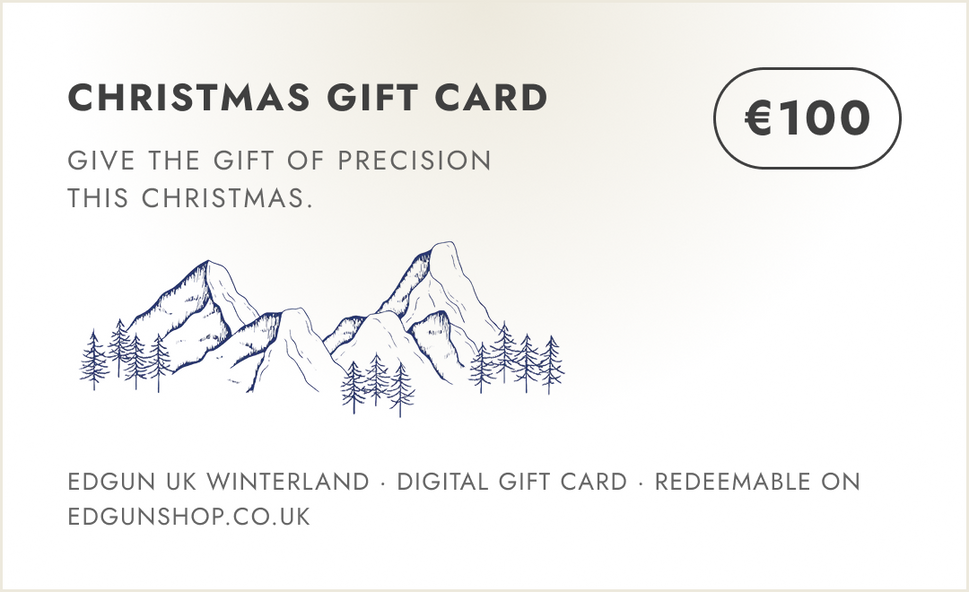 EDgun UK Airguns New Year 2026 Gift Card