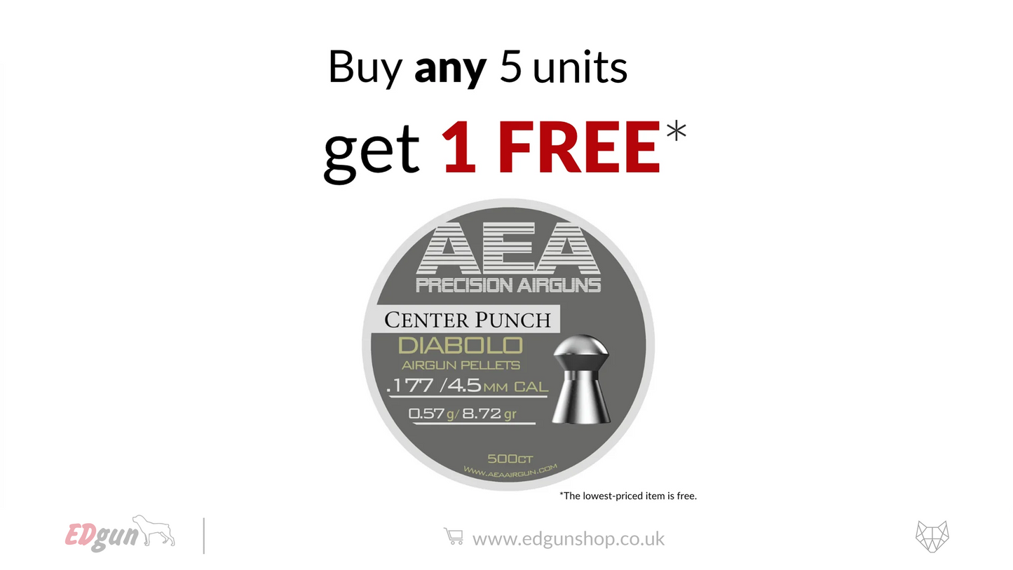 AEA Diabolo Pellets Round Nose · Cal .177 (4.5mm) · Weight 0.57g (8.72gr)