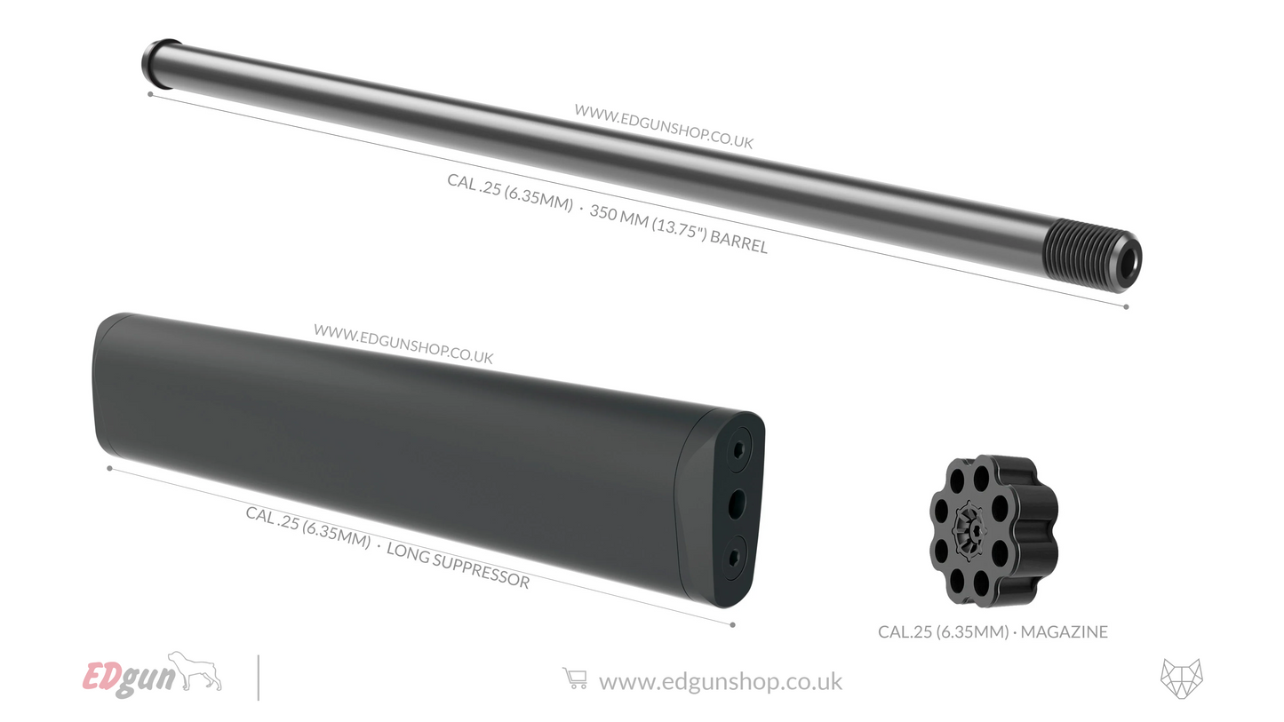 Kit 350 mm (13.75") Alfa Precision · Leshiy 2