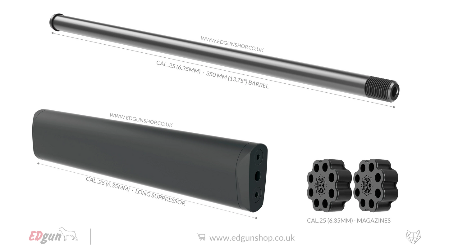 Kit 350 mm (13.75") Alfa Precision · Leshiy 2
