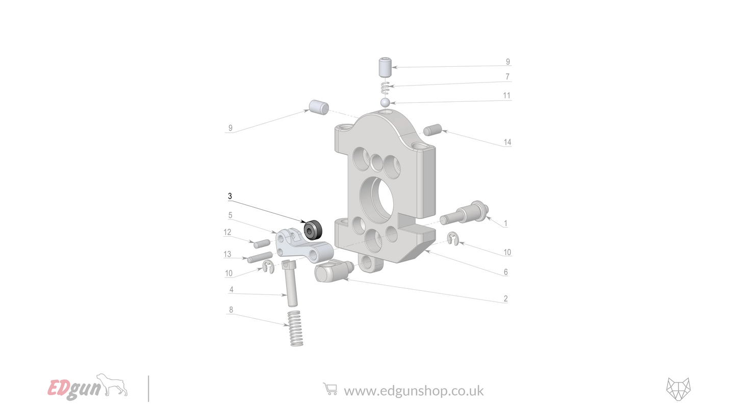 Leshiy 2 · Spare Parts: Hinge LSA241100