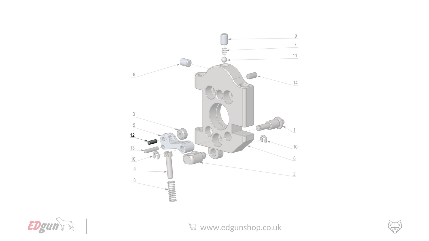 Leshiy 2 · Spare Parts: Hinge LSA241100