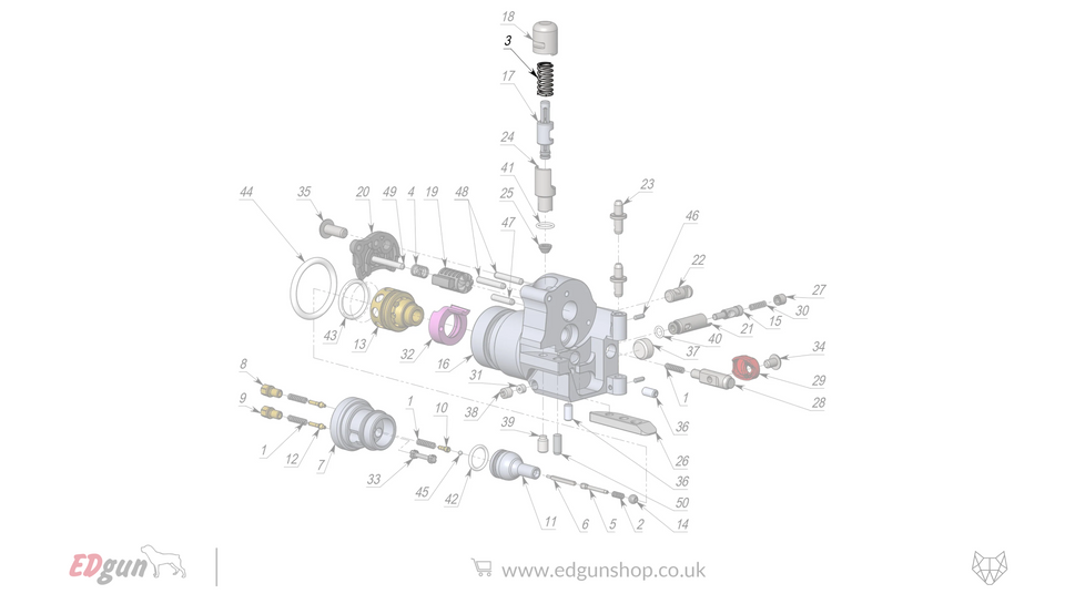 Leshiy 2 · Spare Parts: New Forward Plug LSA2422003
