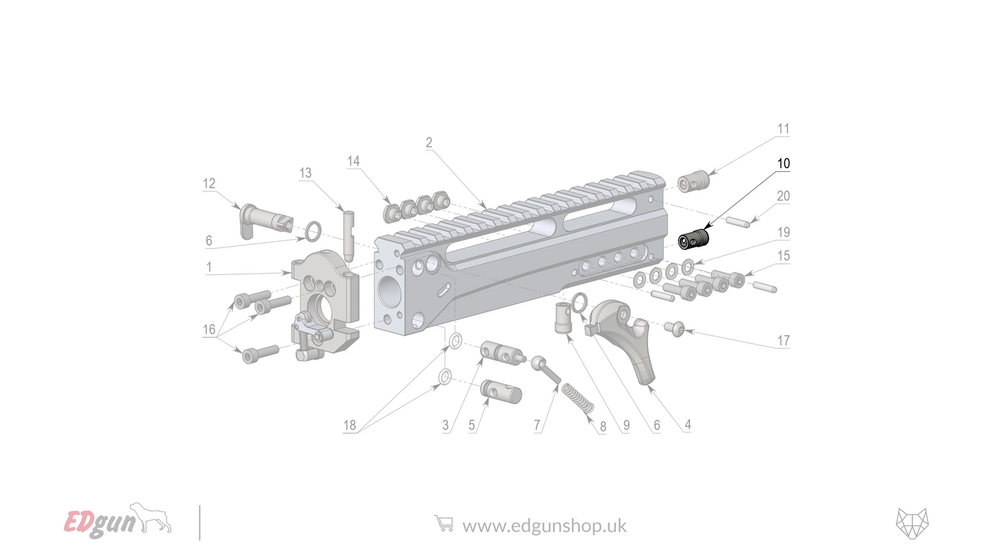 Leshiy 2 · Spare Parts: Receiver LSA241000
