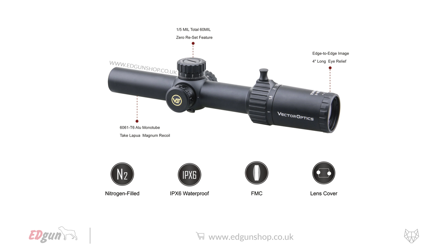 Vector Optics · Taurus 1-6x24 FFP