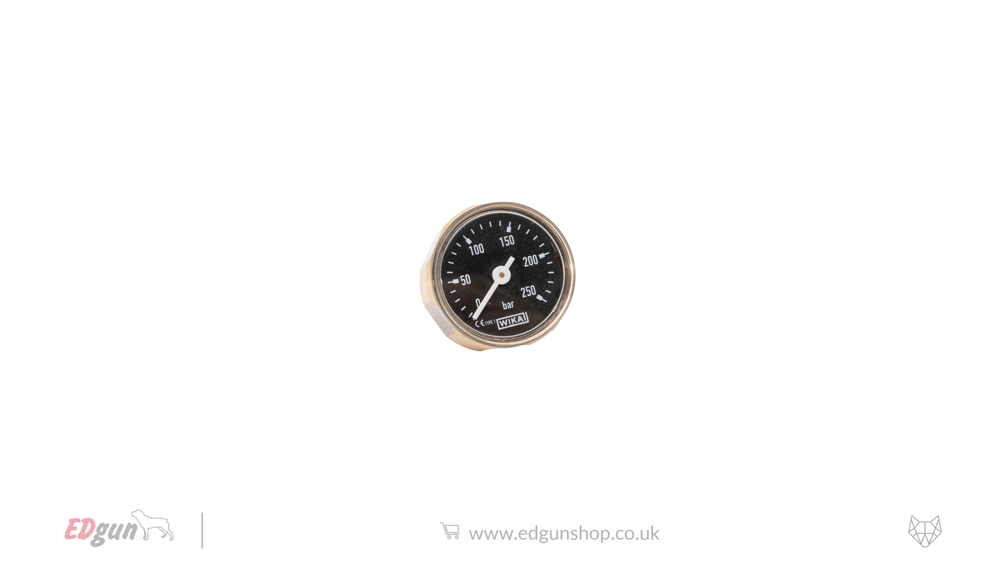 WIKA Analogue Gauge (0 - 250 BAR) · Black Limited Edition