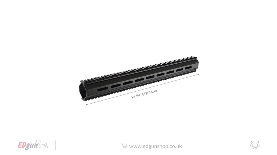 EDgun · Behemoth · Picatinny Handguards for QD Silencers600 mm (23.60")