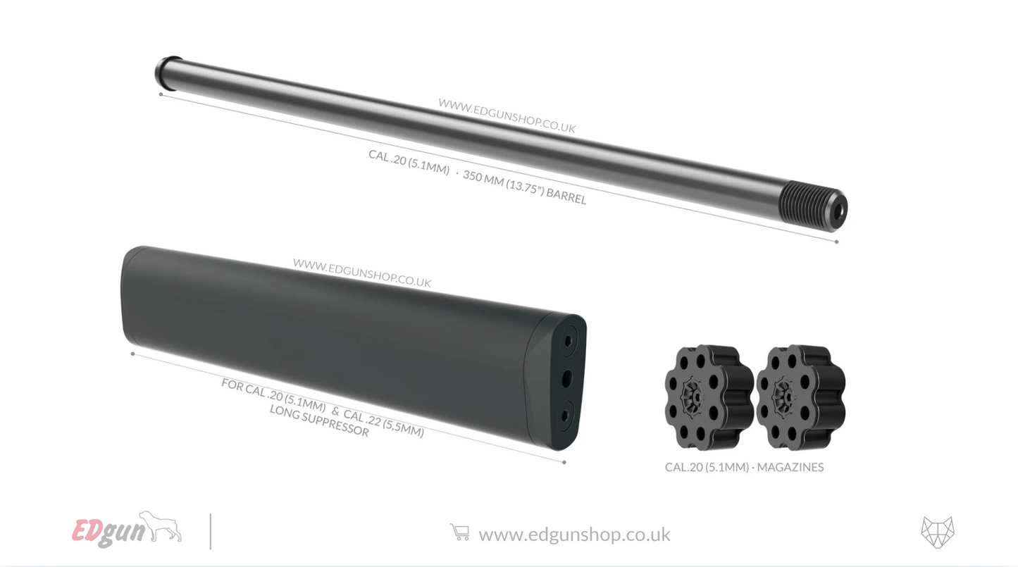 Kit 350 mm (13.75") Lothar Walther · Leshiy 2