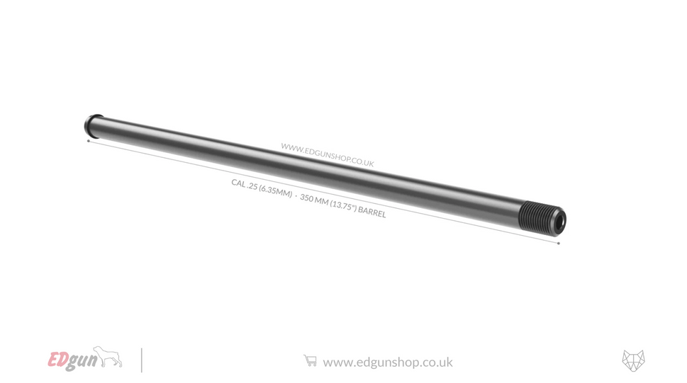 Kit 350 mm (13.75") Lothar Walther · Leshiy 2.25 (6.35MM) / 0 / NO SUPPRESSOR