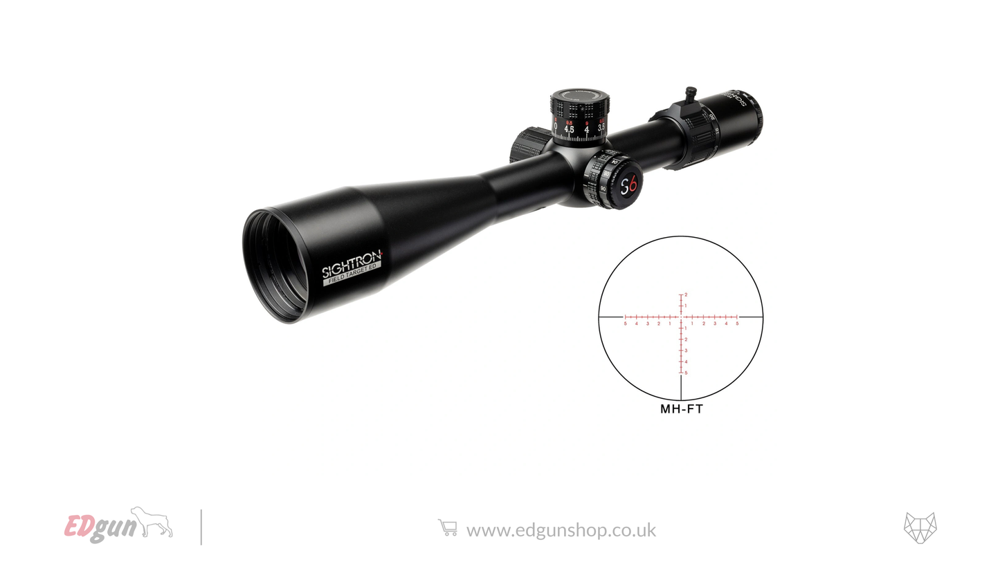 Sightron Riflescope · S6 10-60x56 ED FT Field Target