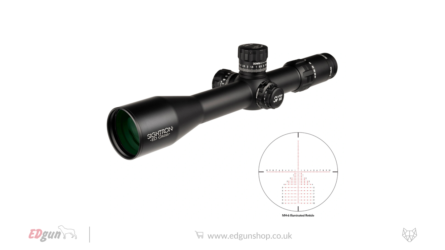 Sightron Riflescope · SVIII 5-40x56 ED FFP IR Zero Stop