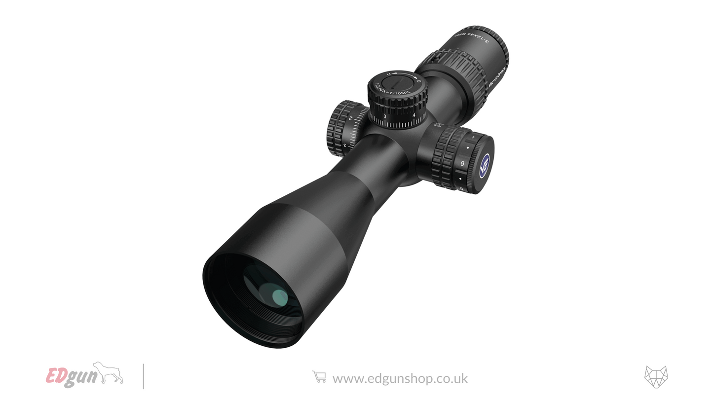Vector Optics Veyron Compact Riflescope - 3-12x44IR SFP