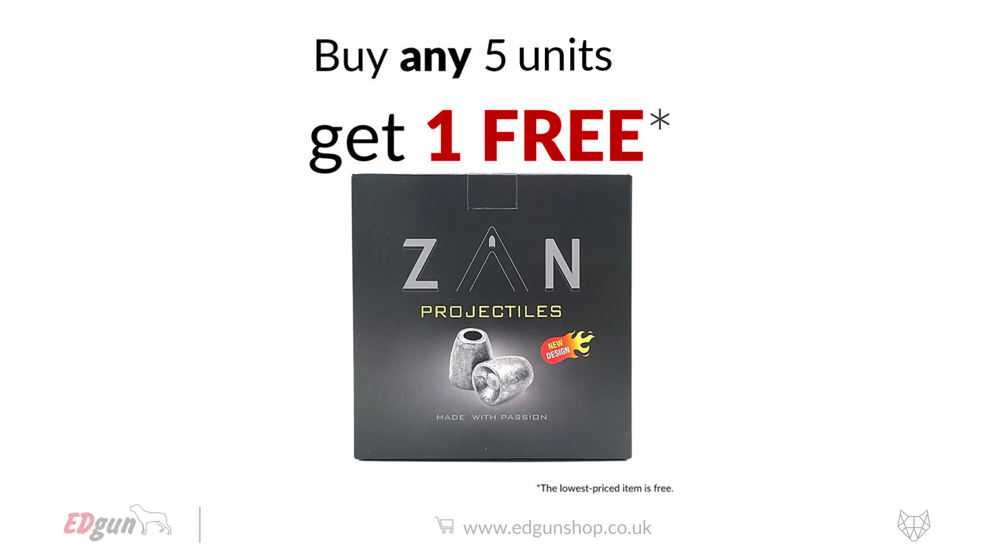 Zan Projectiles · Slugs Cal .250 (6.35 mm)
